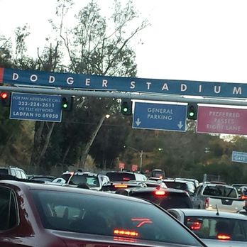 Dodger Stadium - Entrance to parking - Stadiums & Arenas Near Me - Los Angeles, California