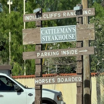 Cattleman's Steakhouse at Indian Cliffs Ranch - Entrance - Steakhouses Near Me - Fabens, Texas