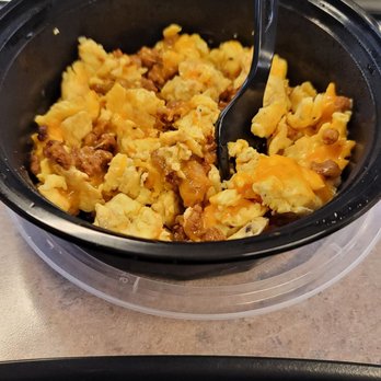 Rusty Taco - $9.38 for very small serving of Chorizo Egg and cheese... Won't be door dashing this again - Tex-Mex Near Me - Denton, Texas