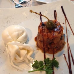 Restaurant Silvio - Buffalo mozzarella and eggplant terrine