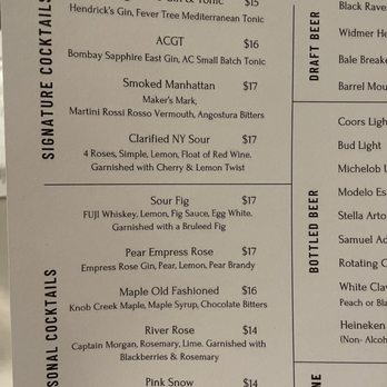 AC Hotel Vancouver Waterfront - Creative drink menu. - Hotels Near Me - Vancouver, Washington AC Hotel Vancouver Waterfront - Creative drink menu. - Hotels Near Me - Vancouver, Washington