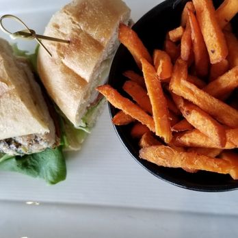 Roy's Kaanapali - Roy's flavorful herb-grilled chicken sandwich with caper dijon aioli. - Hawaiian Near Me - Lahaina, Hawaii Roy's Kaanapali - Roy's flavorful herb-grilled chicken sandwich with caper dijon aioli. - Hawaiian Near Me - Lahaina, Hawaii
