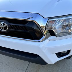 Yorba Linda Elite Auto Detailing - Paint touch up on bumper