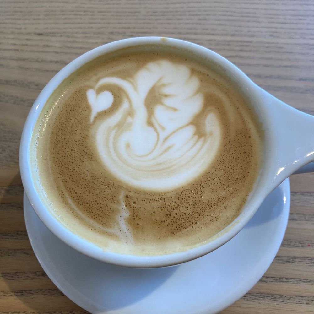 Berdena's - Beautiful Swan art - Coffee & Tea Near Me - Scottsdale, Arizona