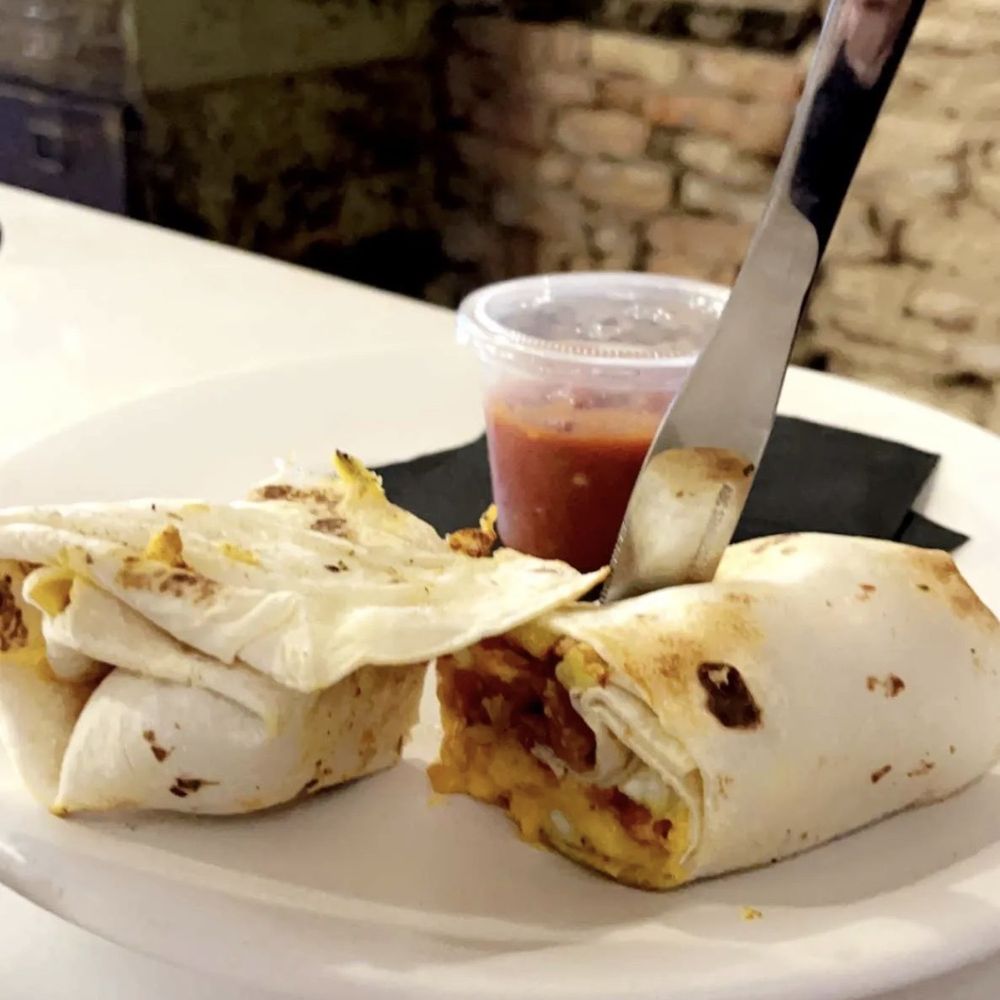 Blue Collar Coffee - bacon burrito - Coffee & Tea Near Me - Beloit, Wisconsin Blue Collar Coffee - bacon burrito - Coffee & Tea Near Me - Beloit, Wisconsin
