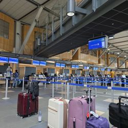 Vancouver International Airport - Check-in counter