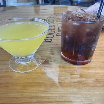 Bogue Sound Distillery - Not like the pictures mango-tini and a cherry bomb - Distilleries Near Me - Newport, North Carolina