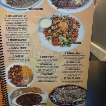 Mangos Mexican Restaurant - Menu Pg 2 - Mexican Near Me - Lebanon, Tennessee