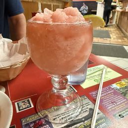 Strawberry margarita-$12.