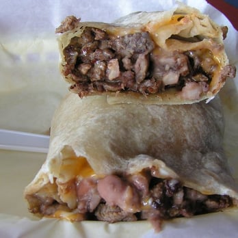 Jose's Taco Shop - Carne asada burrito w/ beans & cheese only - Mexican Near Me - Vista, California