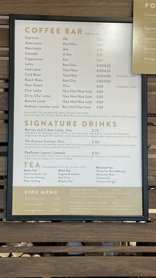Menu photo 2 Sago Coffee Jacksonville Beach, FL