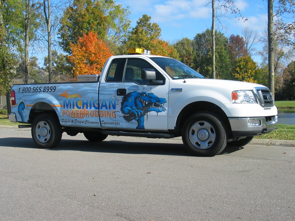 Slide of Michigan Power Rodding