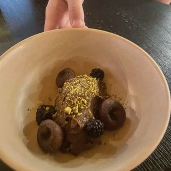 Mezcla - Chocolate sope - tasted like chocolate Cheerios with chocolate pudding - in the best way possible - $12 - Mexican Near Me - Columbus, Ohio