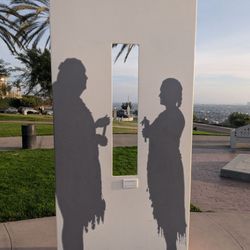 Hilltop Park - "Shadows" of local Native Americans from the 1990s