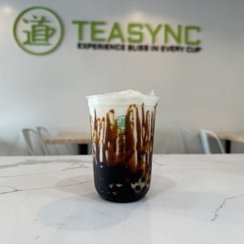Teasync - Tiger Boba Latte - Bubble Tea Near Me - San Juan Capistrano, California