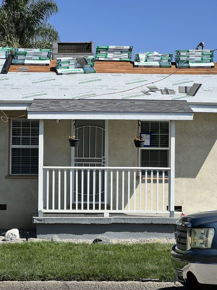 Slide of Steep Flat Roofing