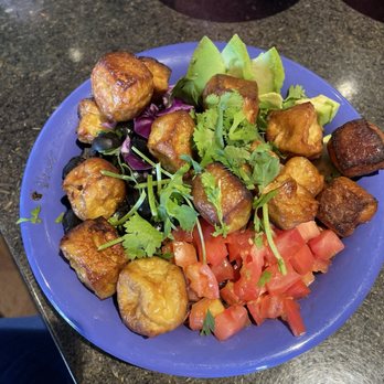 Cafe Yumm! - Happy Valley - Original Yumm Bowl with Side of Organic Seasoned Tofu - Wraps Near Me - Clackamas, Oregon