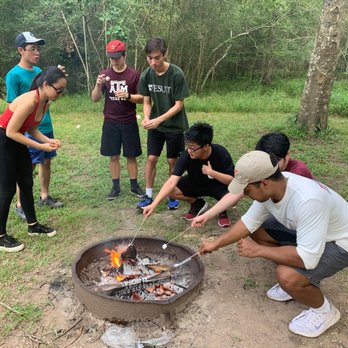 Brazos Bend State Park - Campsite fire pit - Parks Near Me - Needville, Texas