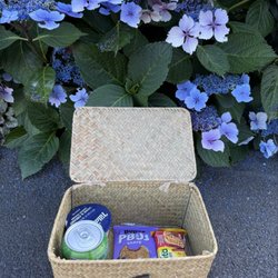 Picnic to go for breakfast (you have lots of options to choose from)