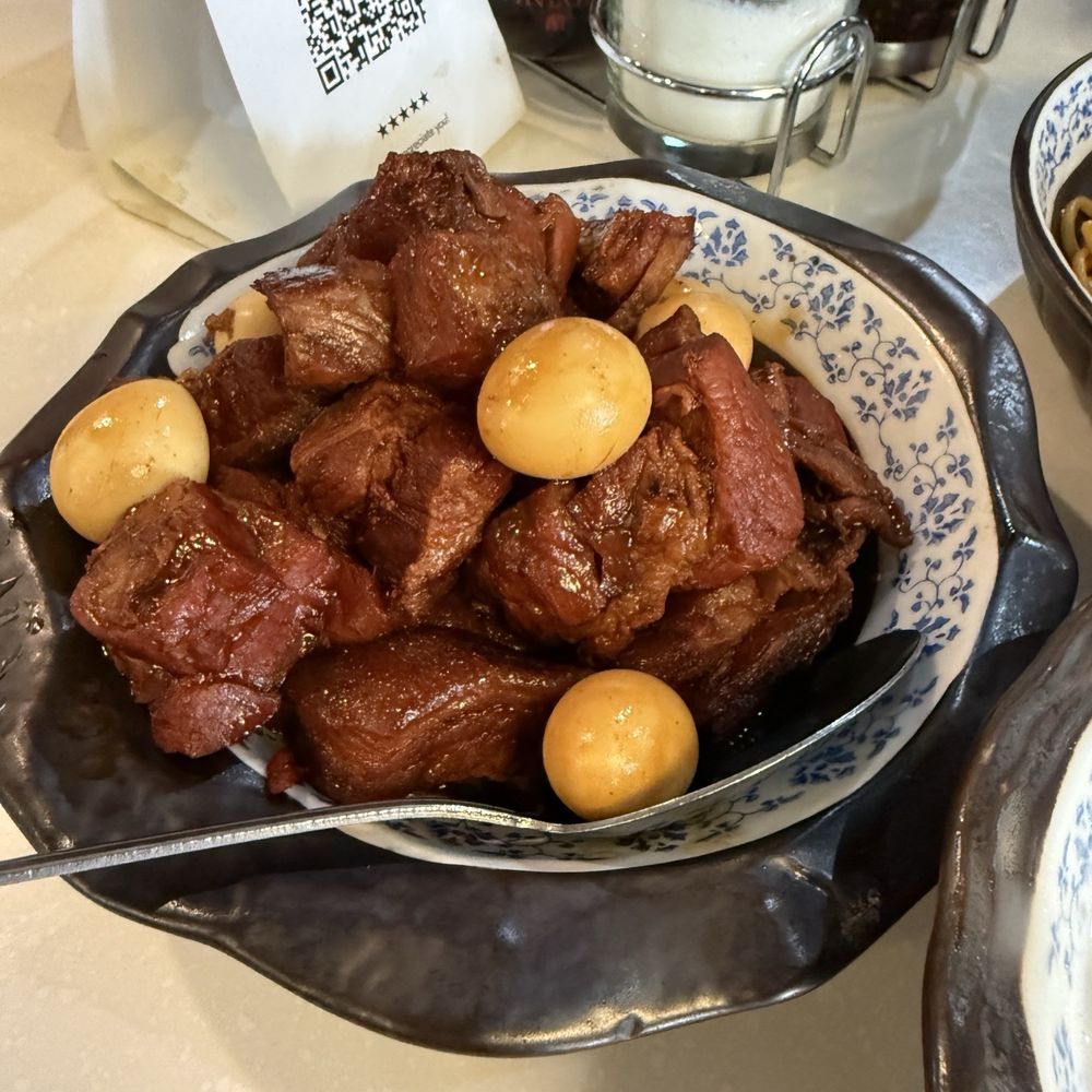Shanghai Bun Dynasty - Braised Pork Belly w/ Quail Egg - Shanghainese Near Me - Cupertino, California