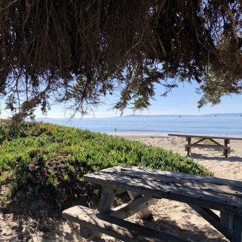 Carpinteria State Beach - Resting place , picnic  tables - Beaches Near Me - Carpinteria, California