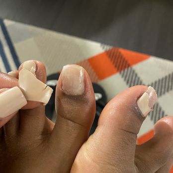 LUV Nails & Spa - Peeling continued. Whole damn layer of polish just gone. - Nail Salons Near Me - Bellflower, California LUV Nails & Spa - Peeling continued. Whole damn layer of polish just gone. - Nail Salons Near Me - Bellflower, California