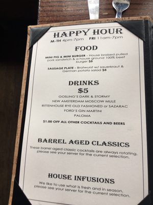 Menu photo 7 Libertine Bar Dallas, TX