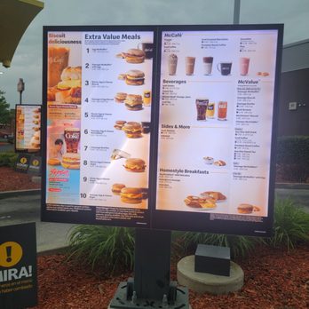 McDonald's - Drive thru menu.  March 2026 - Fast Food Near Me - Oroville, California