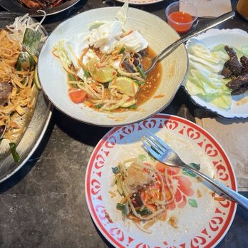 Isarn Thai Soul Kitchen - The food we ordered - Thai Near Me - Seattle, Washington