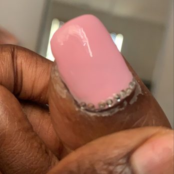 Posh Nails & Spa - Reshaped the toe and its no longer square idk what shape this is. Left stuff on my toes and sent me out the door - Waxing Near Me - Riverside, California Posh Nails & Spa - Reshaped the toe and its no longer square idk what shape this is. Left stuff on my toes and sent me out the door - Waxing Near Me - Riverside, California