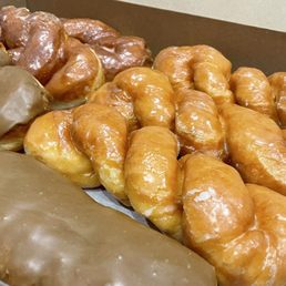 Glaze & Maple Twists, bow ties Glaze & Maple Twists, bow ties