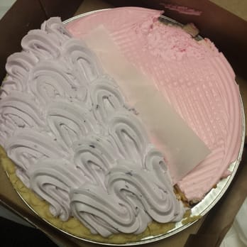 Nation's Giant Hamburgers - half blueberry creme pie and half raspberry. Yum!! - Breakfast & Brunch Near Me - Berkeley, California
