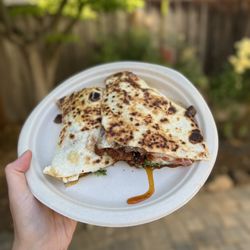 Super Tacos El Conrro - Al Pastor Quesadilla