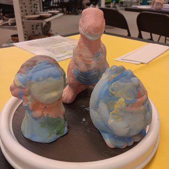 Paint n Pottery - Unfired,  not glazed yet. - Paint & Sip Near Me - Pueblo, Colorado