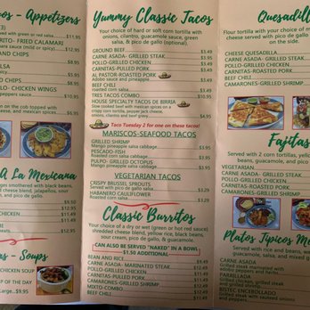 Yummy Tacos - Menu - Tacos Near Me - Williston Park, New York Yummy Tacos - Menu - Tacos Near Me - Williston Park, New York