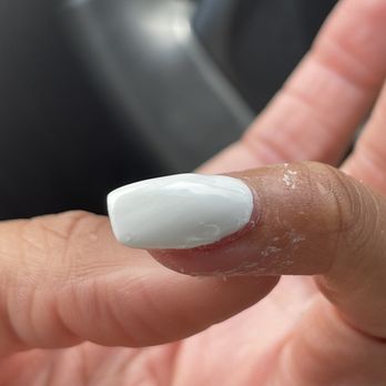 Pamper & Polish Nails - Horrible painting and shaping. - Nail Salons Near Me - New Orleans, Louisiana