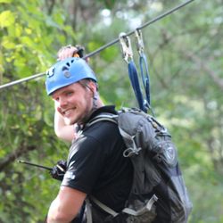 Wildwater - Ocoee Basin Canopy Tours - You can do it. Don't forget to brake.