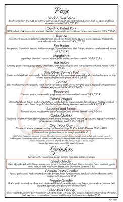 Menu photo 2 Cornerstone Italian Kitchen Ellensburg, WA