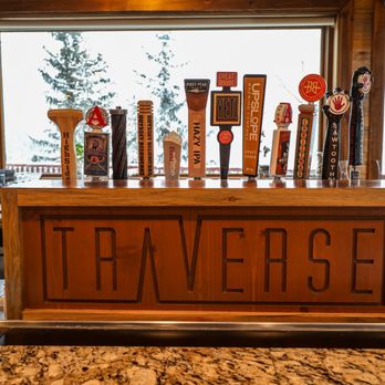 Traverse Restaurant & Bar - beer taps on a counter - New American Near Me - Breckenridge, Colorado Traverse Restaurant & Bar - beer taps on a counter - New American Near Me - Breckenridge, Colorado