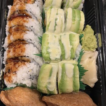 Sushi Nova - Sweet Potato Roll, Vegetable Deluxe Roll, inari Tofu Skin - Sushi Bars Near Me - Westmont, Illinois Sushi Nova - Sweet Potato Roll, Vegetable Deluxe Roll, inari Tofu Skin - Sushi Bars Near Me - Westmont, Illinois