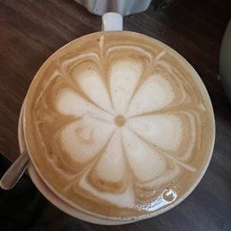 Oat Milk Latte with Sugar Free Brown Sugar and Cinnamon Oat Milk Latte with Sugar Free Brown Sugar and Cinnamon