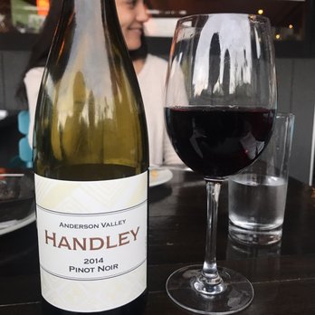 Beaumont's - Pinot noir bottle for $41 - Bars Near Me - La Jolla, California