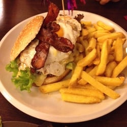 Pot Belly's  - Double X-Large with Bacon and Eggs