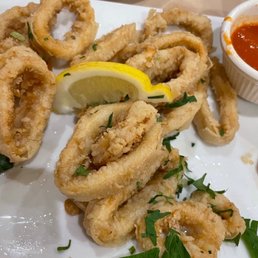 Fried Calamari Balsamic Piri Piri