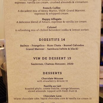 Barbès Restaurant - Dessert Menu (09/17/26). @BarbesRestaurant @HobokenNJ #FrenchFood #MoroccanFood #Bar - French Near Me - Hoboken, New Jersey Barbès Restaurant - Dessert Menu (09/17/26). @BarbesRestaurant @HobokenNJ #FrenchFood #MoroccanFood #Bar - French Near Me - Hoboken, New Jersey