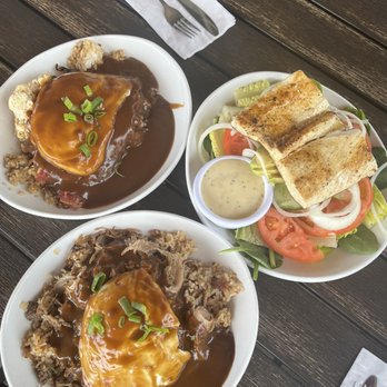 Kihei Caffe Lahaina - Irish Mocoloco, Kalua Pork Mocoloco, and Mahi Mahi Salad - Breakfast & Brunch Near Me - Lahaina, Hawaii Kihei Caffe Lahaina - Irish Mocoloco, Kalua Pork Mocoloco, and Mahi Mahi Salad - Breakfast & Brunch Near Me - Lahaina, Hawaii