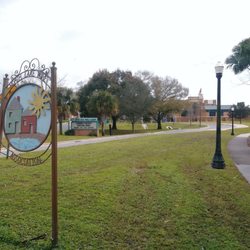 Lawton Chiles Middle Academy - North Lake Wire Association signage in front of Lawton Chiles Middle School. By Lake Wire
