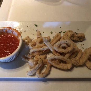 Mezza Luna - Calamari (1/2 eaten before the pic) - Italian Near Me - Smyrna, Georgia