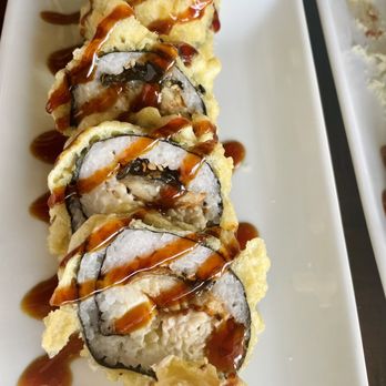 Bonsai - Rose's Roll - Eel roll. Took home as leftovers, and put in the air fryer the next day, and it was still sooo so good!!! - Sushi Bars Near Me - Chandler, Arizona