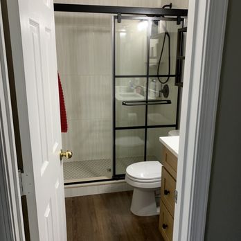 Loudoun County Kitchen Bath Basement & More - Hallway bathroom - General Contractors Near Me Loudoun County Kitchen Bath Basement & More - Hallway bathroom - General Contractors Near Me